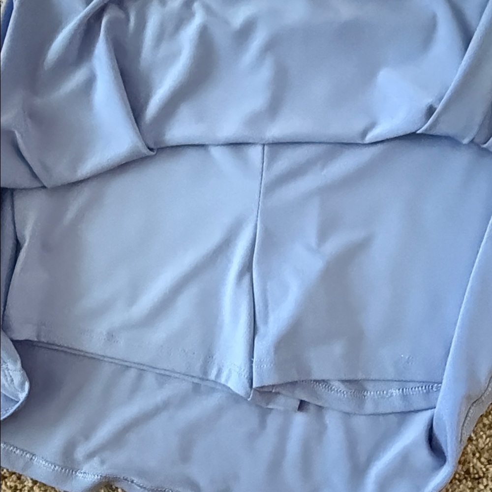 Art Class Sky Blue Kids Skirt - Picture 4 of 4